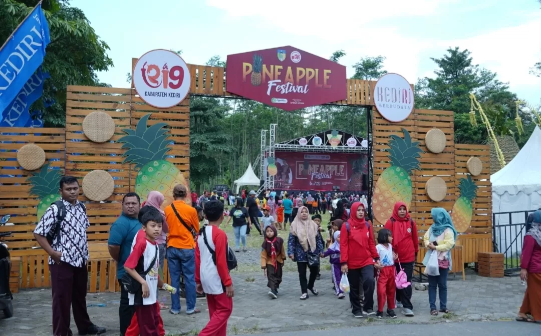 Buka Pinepple Festival 2023, Bupati Kediri Fokus Pada Hilirisasi dan Industrialisasi Nanas