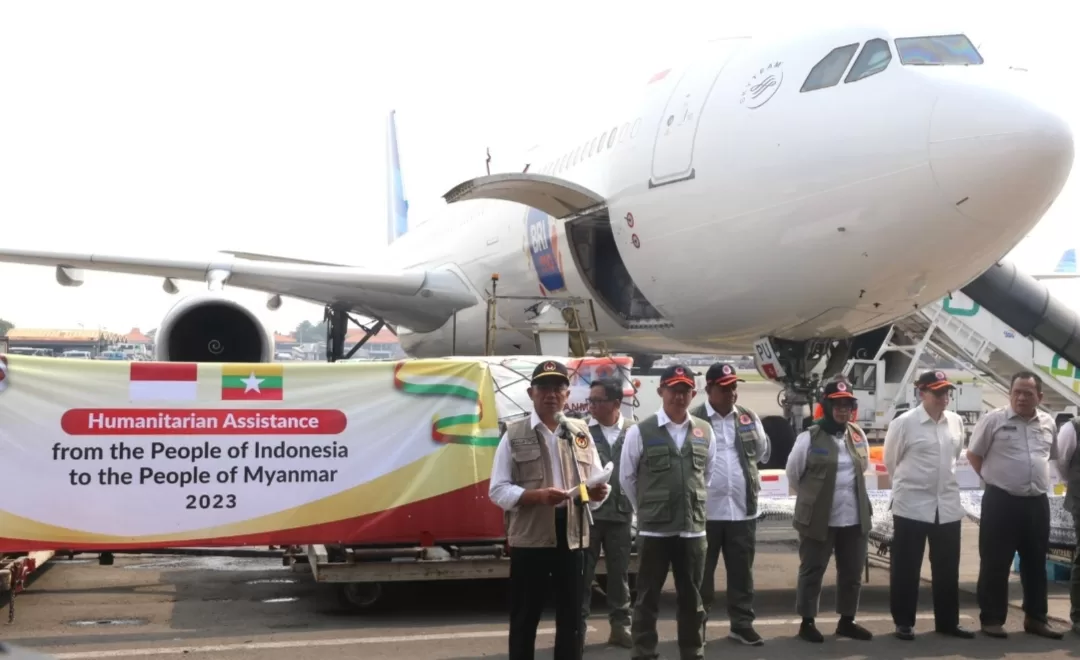 Masyarakat Indonesia Kirim Bantuan ke Myanmar, Menko Muhadjir: Semangat One ASEAN
