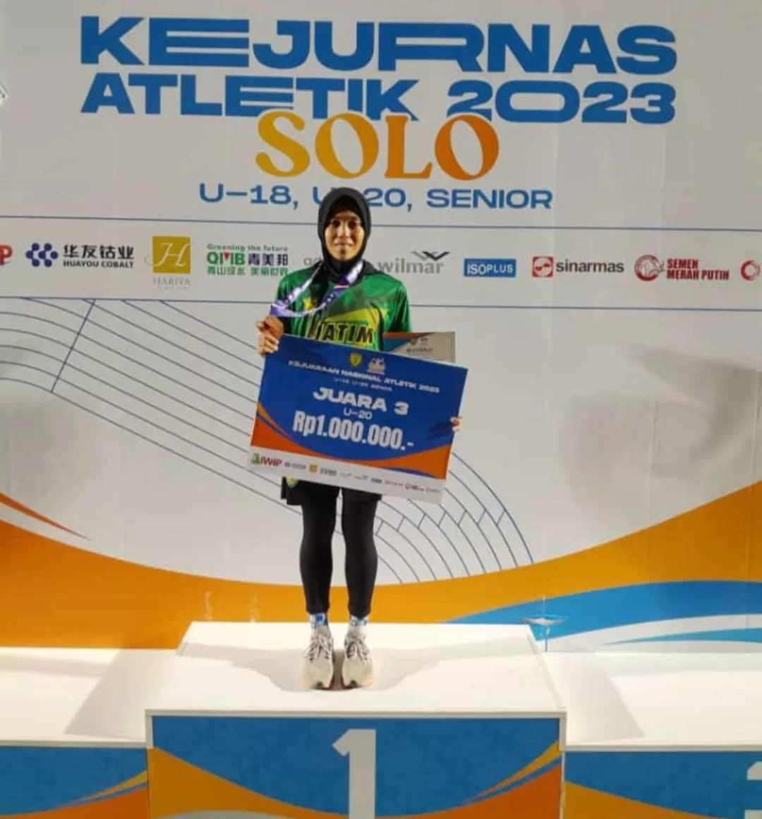 Atlet Bojonegoro Bawa Pulang 5 Medali dari Kejurnas Atletik 2023