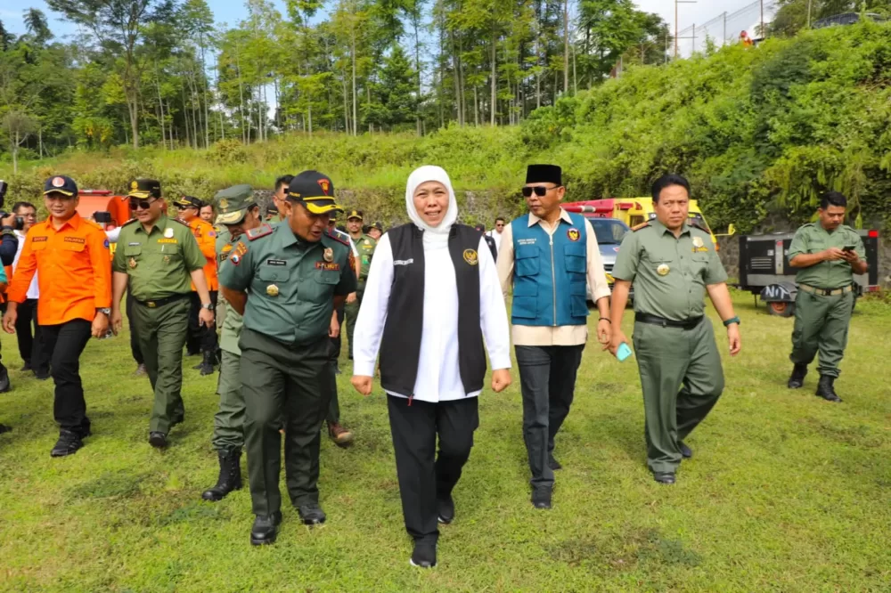 Gubernur Khofifah: Kebakaran Hutan di Jatim Terus Menurun