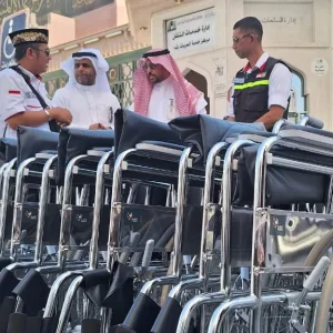 200 Kursi Roda dari Baznas dan Bank Syariah Indonesia untuk PPIH Arab Saudi 200 Kursi Roda dari Baznas dan Bank Syariah Indonesia untuk PPIH Arab Saudi