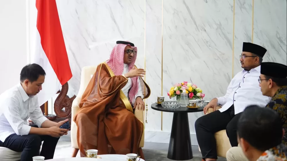 Menag dan Dubes Saudi Bahas Sinergi Industri Halal dan Saling Apresiasi Soal Haji