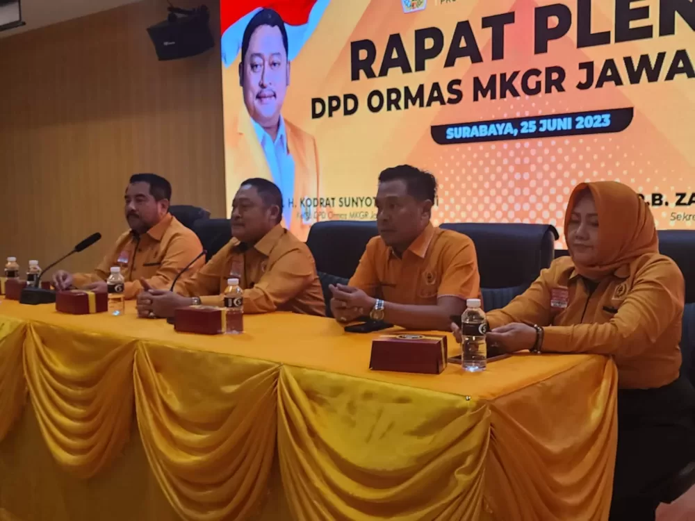 Tahun Politik, Ormas MKGR Jatim Siapkan Silaturahmi Caleg Internal