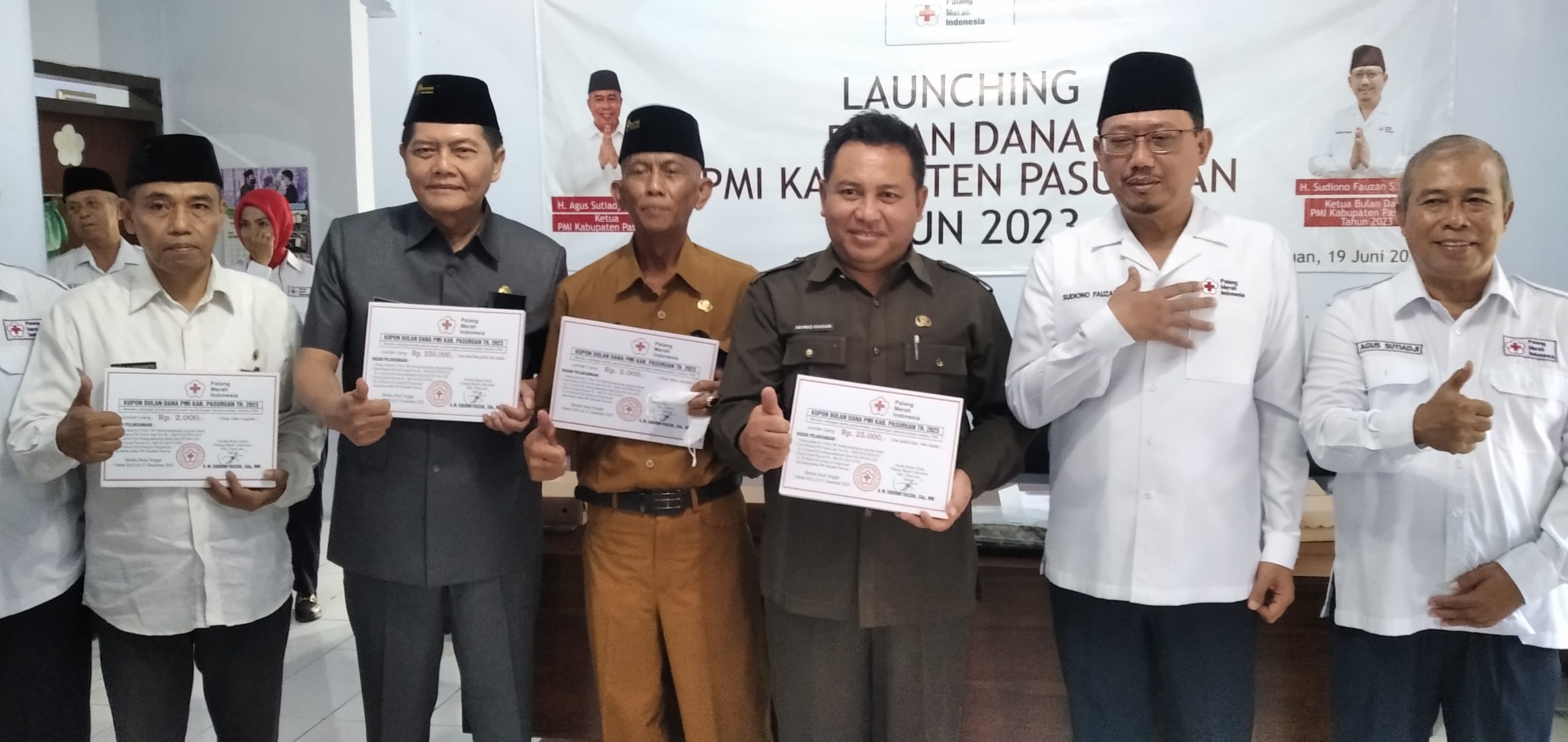 Bulan Dana PMI, PMI Kab.Pasuruan Targetkan Donasi Rp.500juta