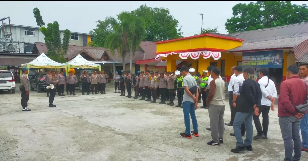 Pengamanan Eksekusi Pembongkaran Dan Pengosongan Bangunan di Palu Barat, Aman dan Terkendali