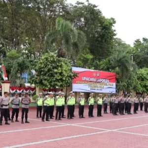 18 Anggota Polresta Palu Naik Pangkat 