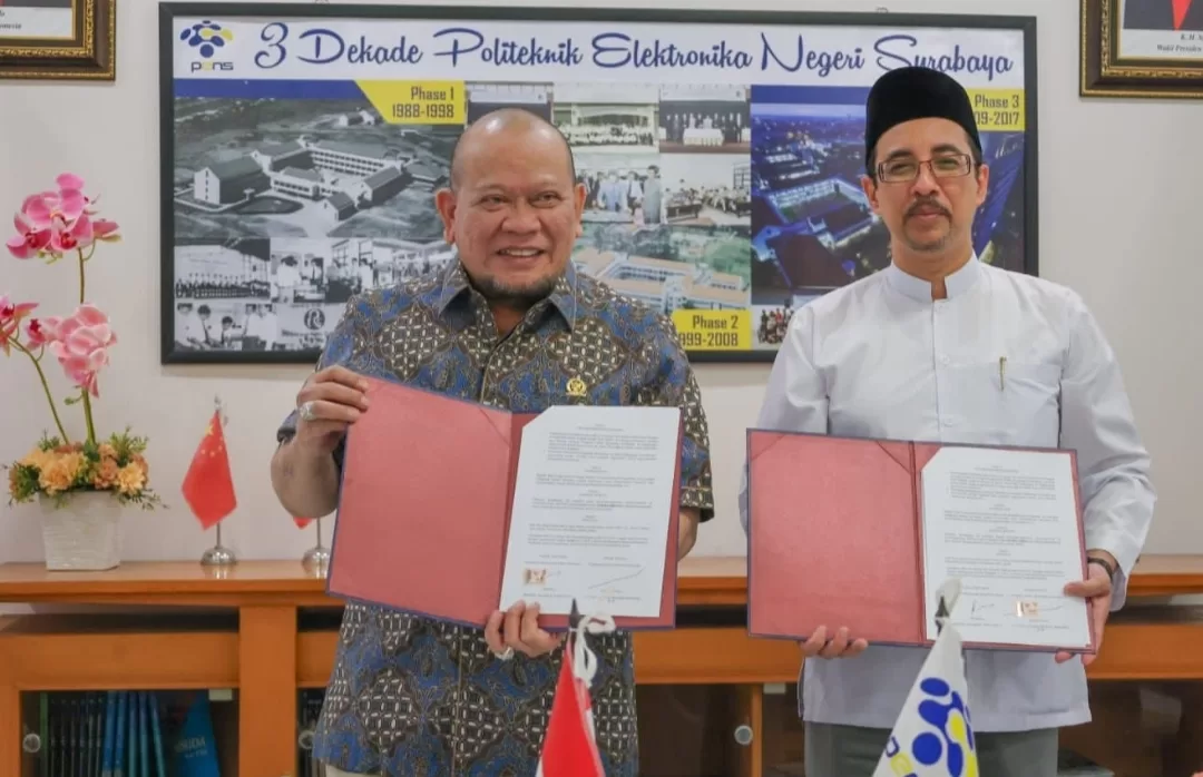 Teken MoU, PENS Buka Pintu untuk Atlet Berprestasi Muaythai Indonesia
