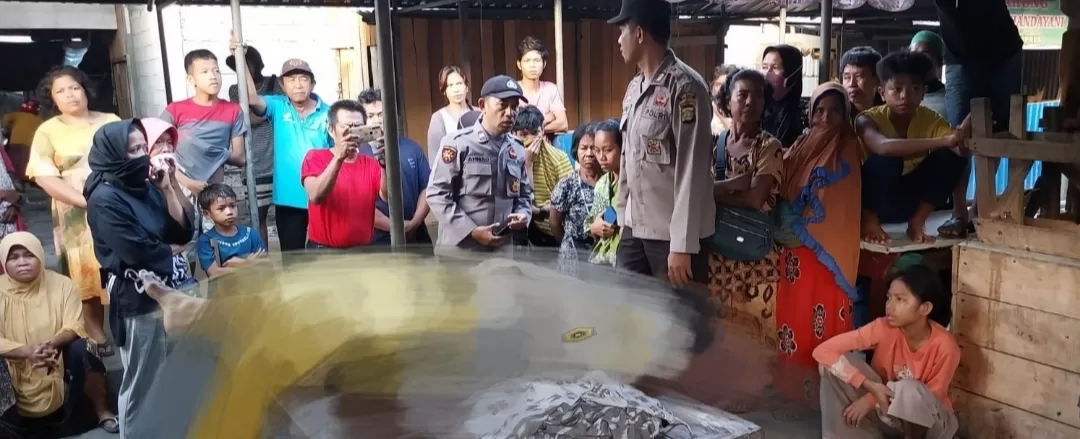 Lelaki Tanpa Identitas Ditemukan Meninggal di Pasar Manonda Palu