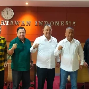 Mengenang Masa Lalu Saat Jadi Wartawan, Anggota Bawaslu RI Totok Hariyono Berkunjung ke PWI Pusat