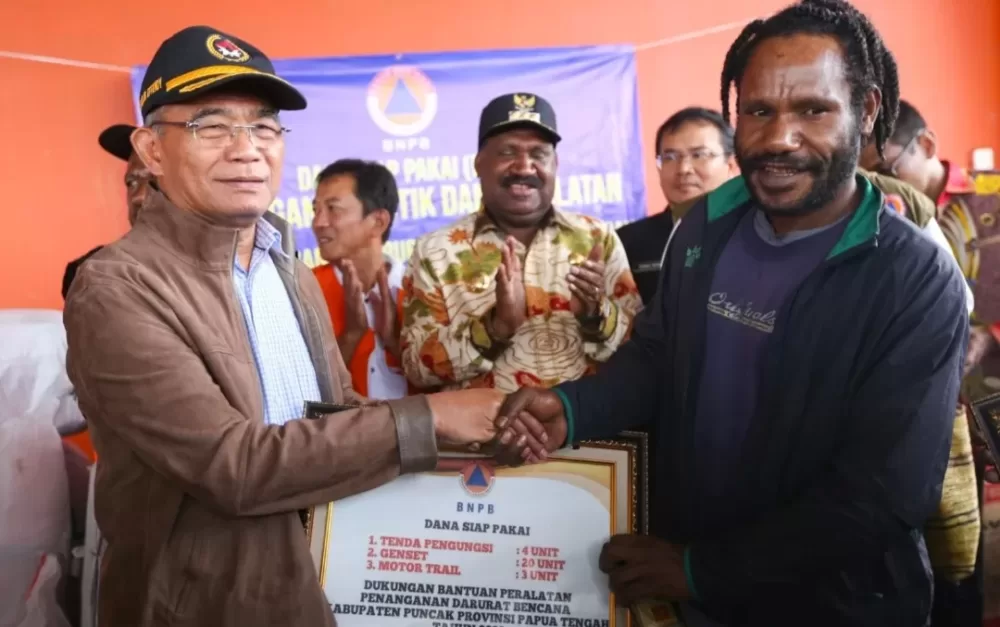 Menko Muhadjir Gerak Cepat Tangani Bencana Kekeringan di Kabupaten Puncak, Papua Tengah