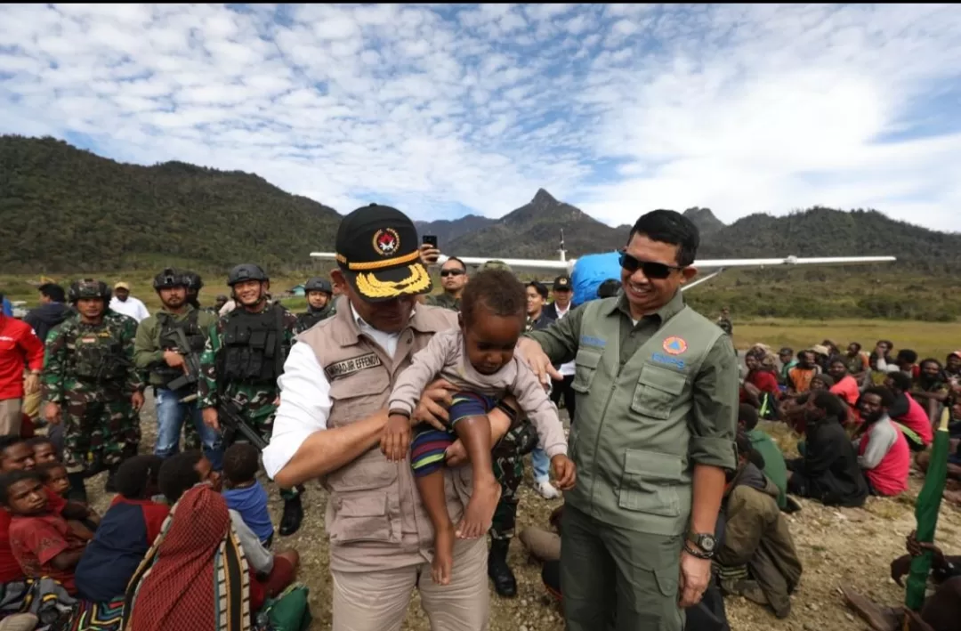 Korban Kekeringan di Puncak Terima Logistik