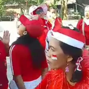 Di Madiun, Ratusan Emak emak Meriahkan HUT Kemerdekaan Di Madiun, Ratusan Emak emak Meriahkan HUT Kemerdekaan