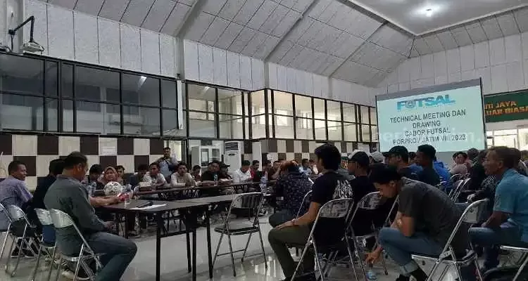 31 Daerah Bersaing di Cabor Futsal Porprov Jatim 2023