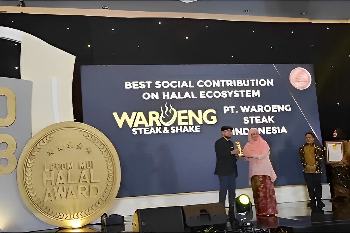 Waroeng Steak & Shake raih penghargaan ekosistem halal di Indonesia