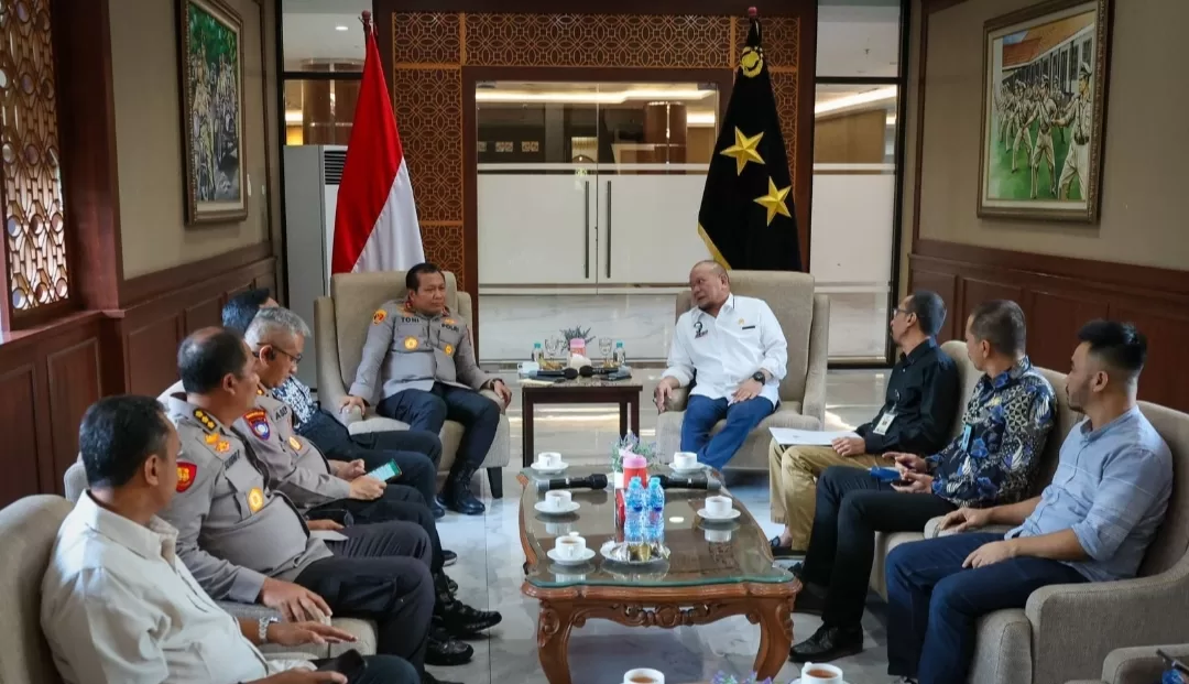 Temui Kapolda, Ketua DPD RI Sampaikan Aspirasi Pesilat Jatim