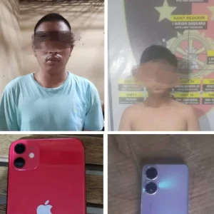Polisi Amankan Pencuri Handphone di Kos-Kosan Bersama Penadahnya, Warga Bersyukur