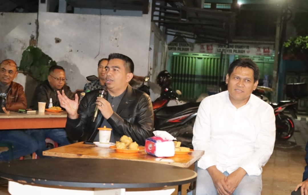 Cangkruan Kapolres “Ngobar” Bersama Koalisi Organisasi Wartawan Magetan