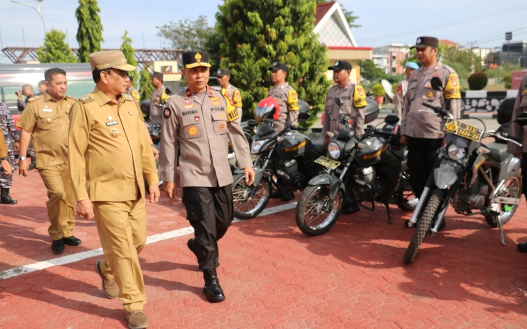 Polda Sulteng Gelar Apel Penanggulangan Karhutla