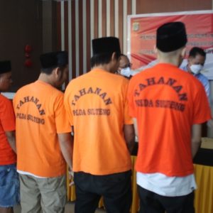 Polda Sulteng Musnahkan 3 Ons Sabu sabu dari Dua Tempat Berbeda