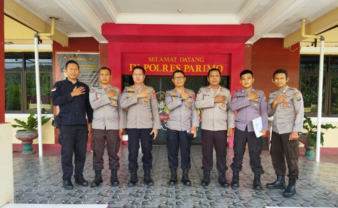 Jelang Pemilu 2024, Bidhumas Polda Sulteng Lakukan Supervisi ke Polres Jajaran