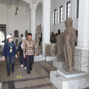 Menko PMK Tinjau Museum Nasional Pasca Tertimpa Kebakaran