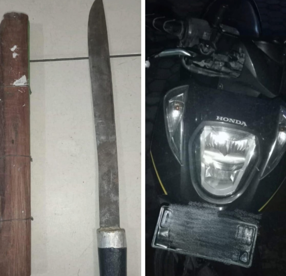Gunakan Sebilah Pisau, Dua Residivis Nekat Rampas Motor Korban