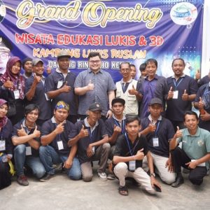 Kampung Lukis Ruslan, Pencetak Para Pelukis di Kabupaten Kediri