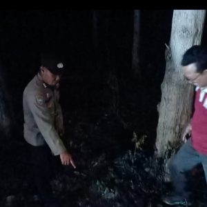 Polresta Banyuwangi Bertindak Cepat Padamkan Api di Sunrise View Trek