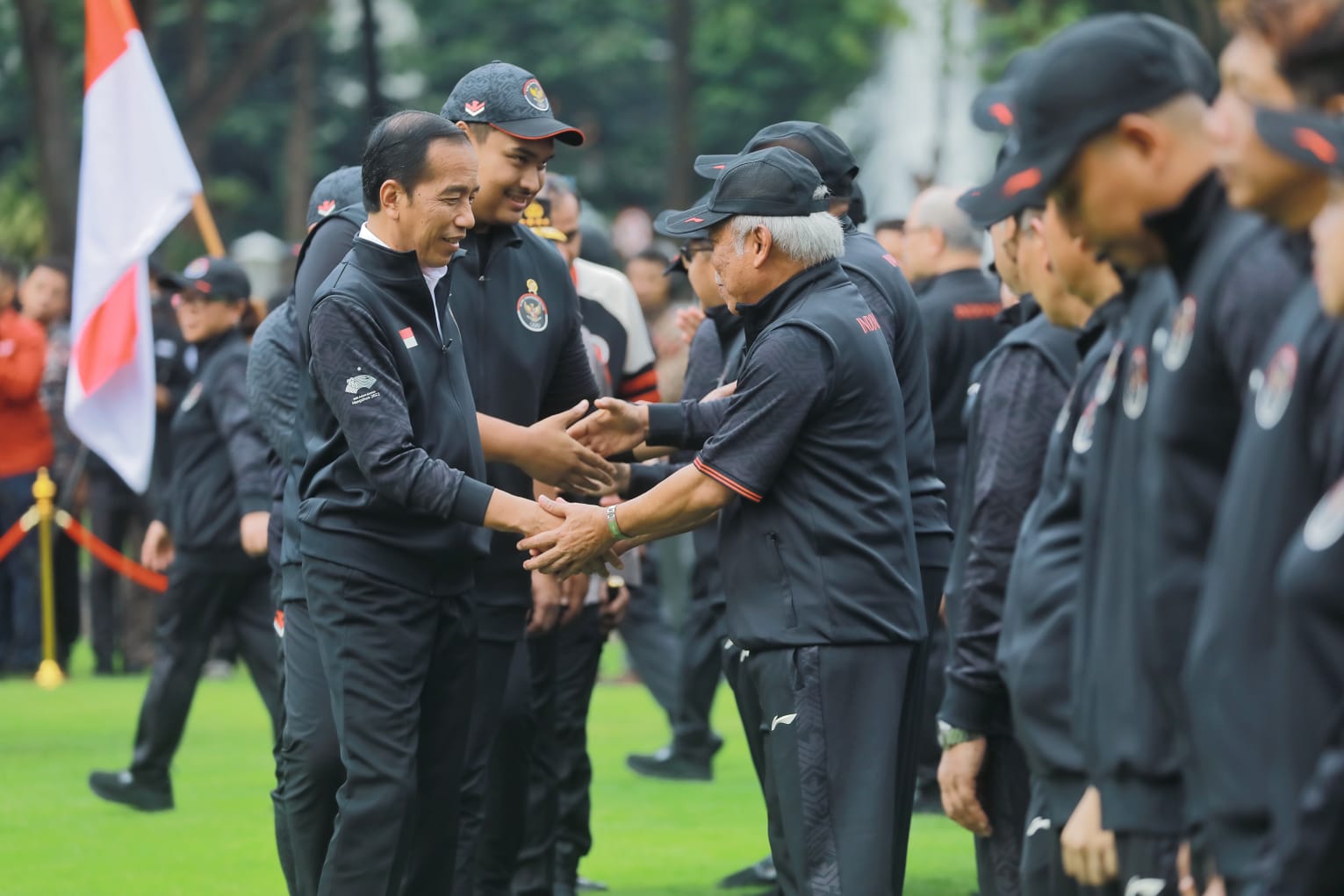 Lepas Kontingen Ke Asian Games, Presiden Jokowi Targetkan 10 Besar