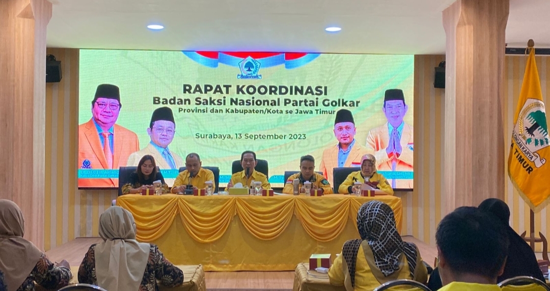 BSN Jatim Gelar Rakor Siapkan TOT Hadapi Pemilu 2024