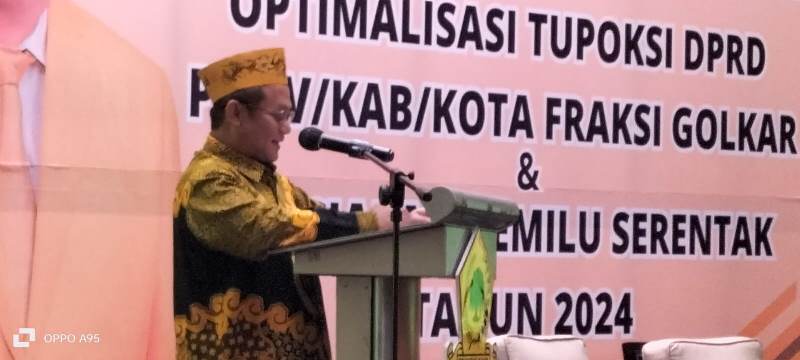 Ketua DPD Golkar Jatim Sarmuji Ingin Anggota Fraksi Jadi Ujung Tombak Partai di Pemilu 2024