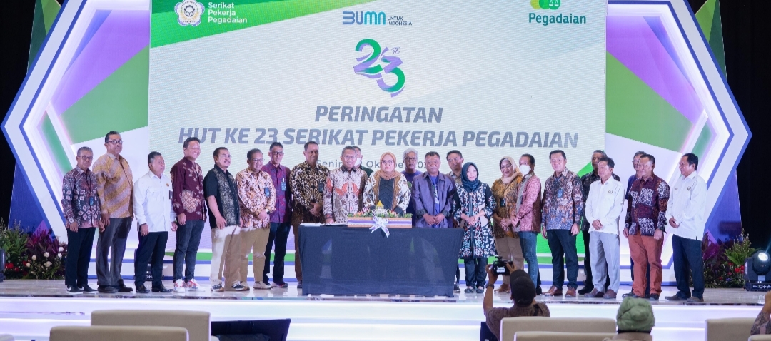 Serikat Pekerja Pegadaian Gelar Tasyakuran HUT ke-23 dengan Tema “Disruption Agility”