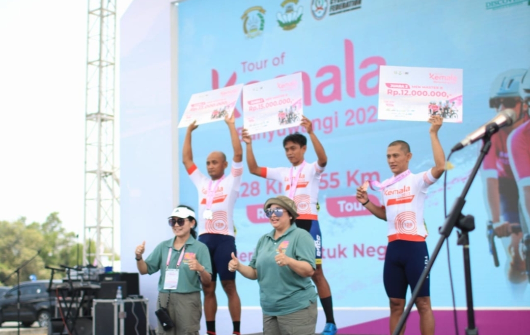 Nama Juara Tour of Kemala Banyuwangi 2023 Hari Pertama