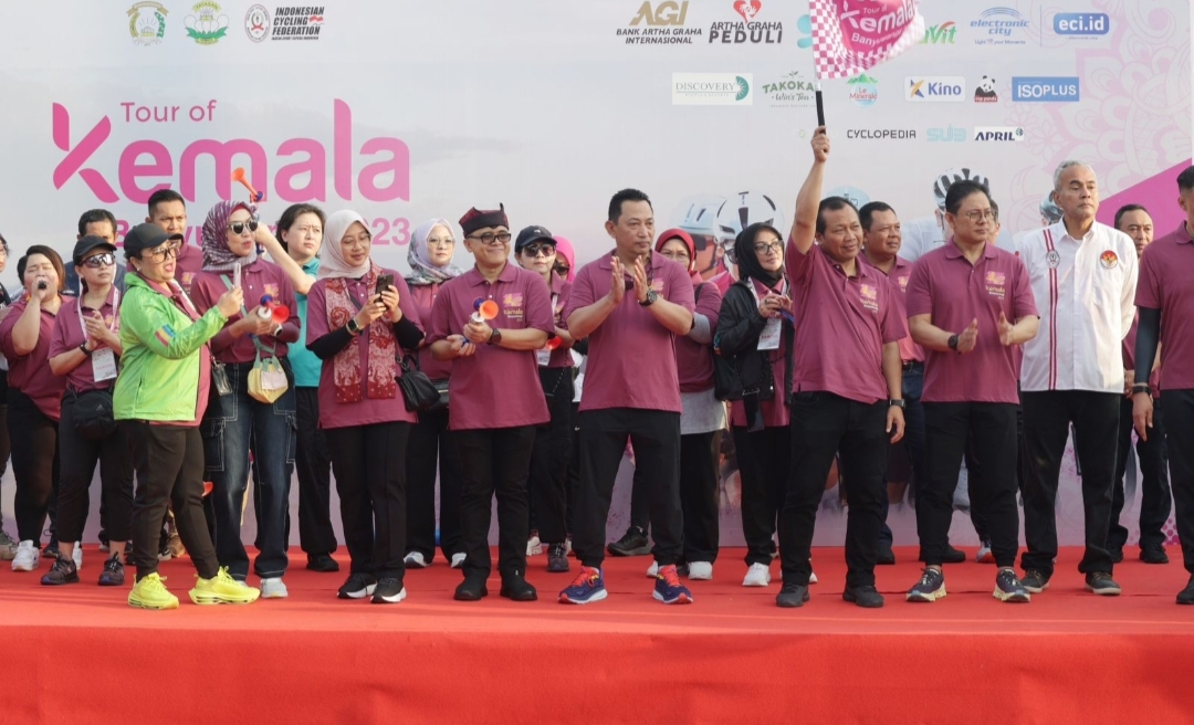 Bhayangkari Sukses Gelar Tour of Kemala 2023, Bupati Banyuwangi Beri Apresiasi