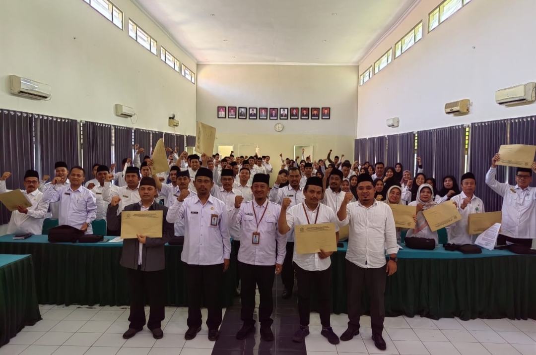 79 P3K Kementerian Agama Kabupaten Banyuwangi Terima Surat Penugasan