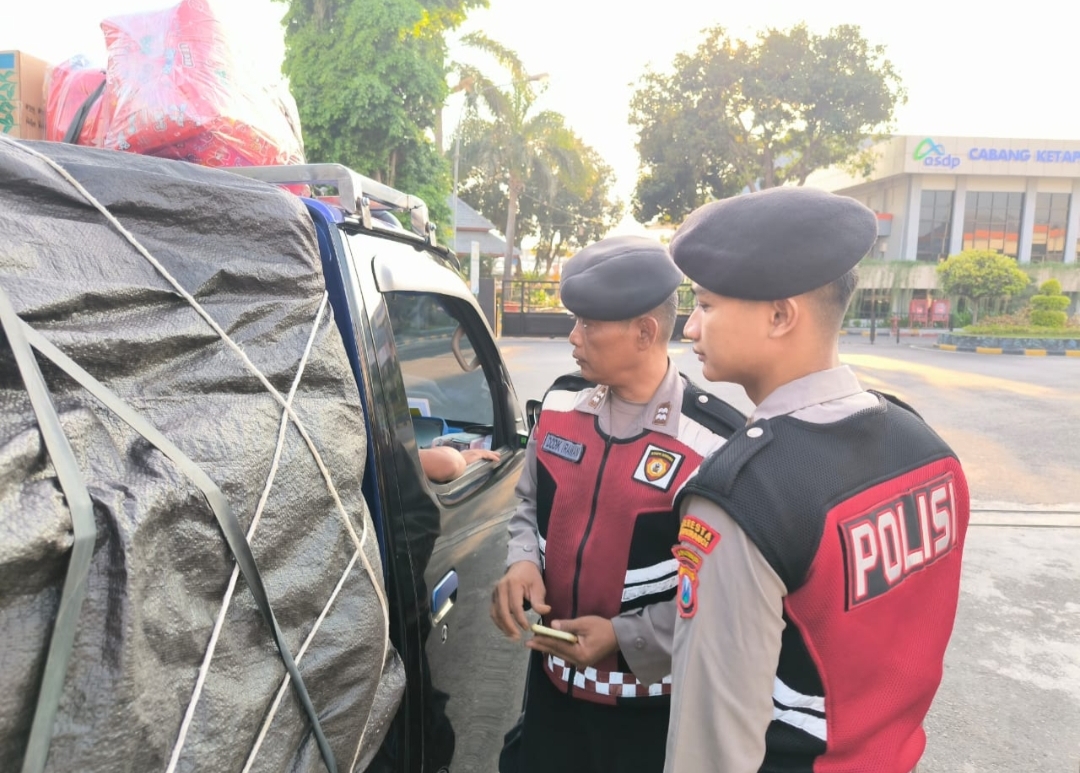 Jelang KTT AIS Forum 2023, Polresta Banyuwangi Perketat Pemeriksaan Pelabuhan Ketapang