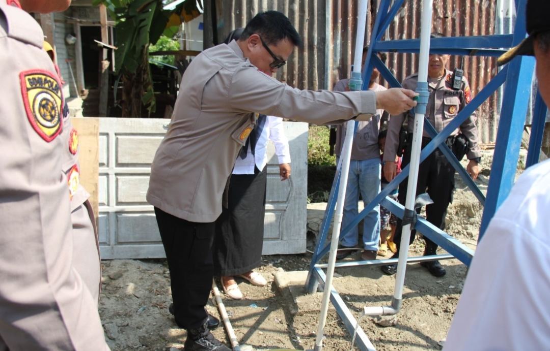 Kapolresta Palu Bantu Masyarakat Atasi Cuaca Ekstrem Elnino