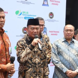 Menko PMK Muhadjir, Anugerah Paritrana Award Untuk Pastikan Masyarakat Terlindungi