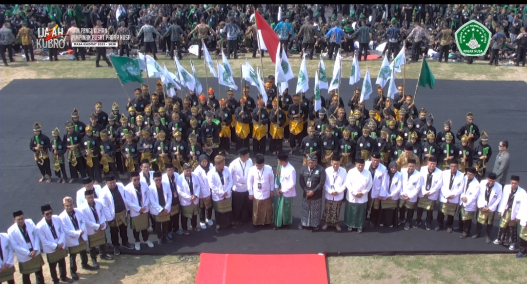 Presiden Jokowi Saksikan Gus Yahya Lantik Pengurus Pencak Silat Pagar Nusa