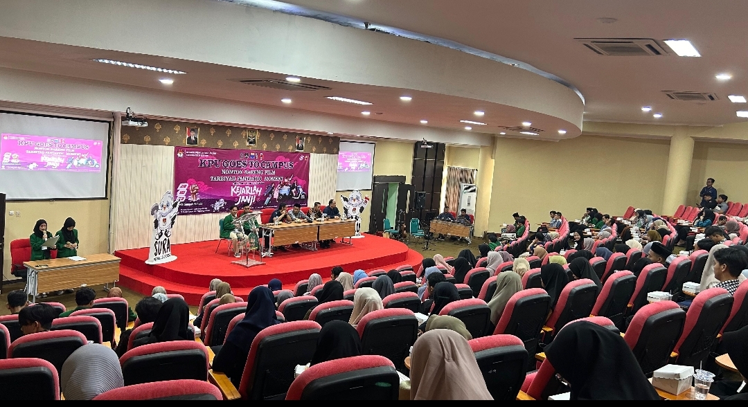 Sumpah Pemuda, Lewat Nobar ‘Kejarlah Janji’ KPU Kabupaten Kediri Dorong Partisipasi Pemilih di Kalangan Mahasiswa