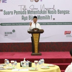 Maknai Sumpah Pemuda, Menko Muhadjir: Anak Muda Harus Siap Jadi Pemimpin