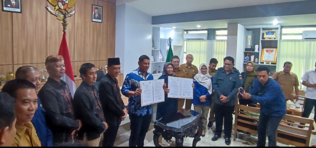 Pemkot Kediri Salurkan Anggaran Hibah Pilkada kepada KPU dan Bawaslu
