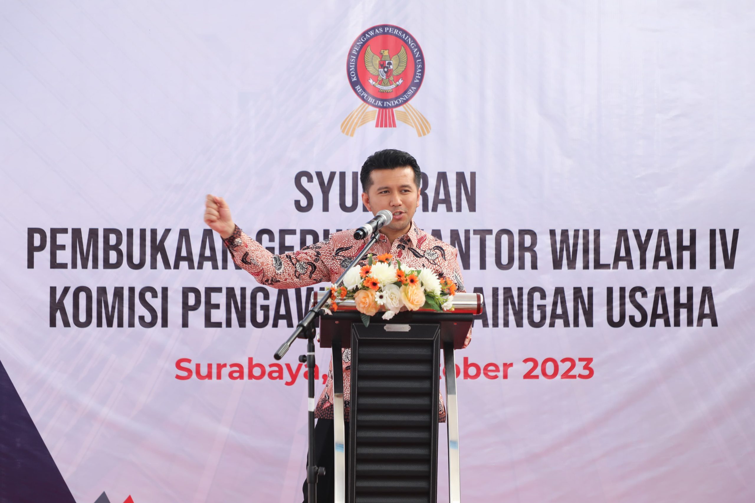 KPPU Wilayah IV Tempati Gedung Baru, Ekonomi Jatim Makin Berkembang