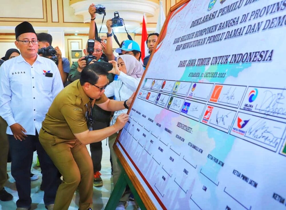 Sekdaprov Jatim Adhy Pastikan Netralitas ASN di Pemilu 2024