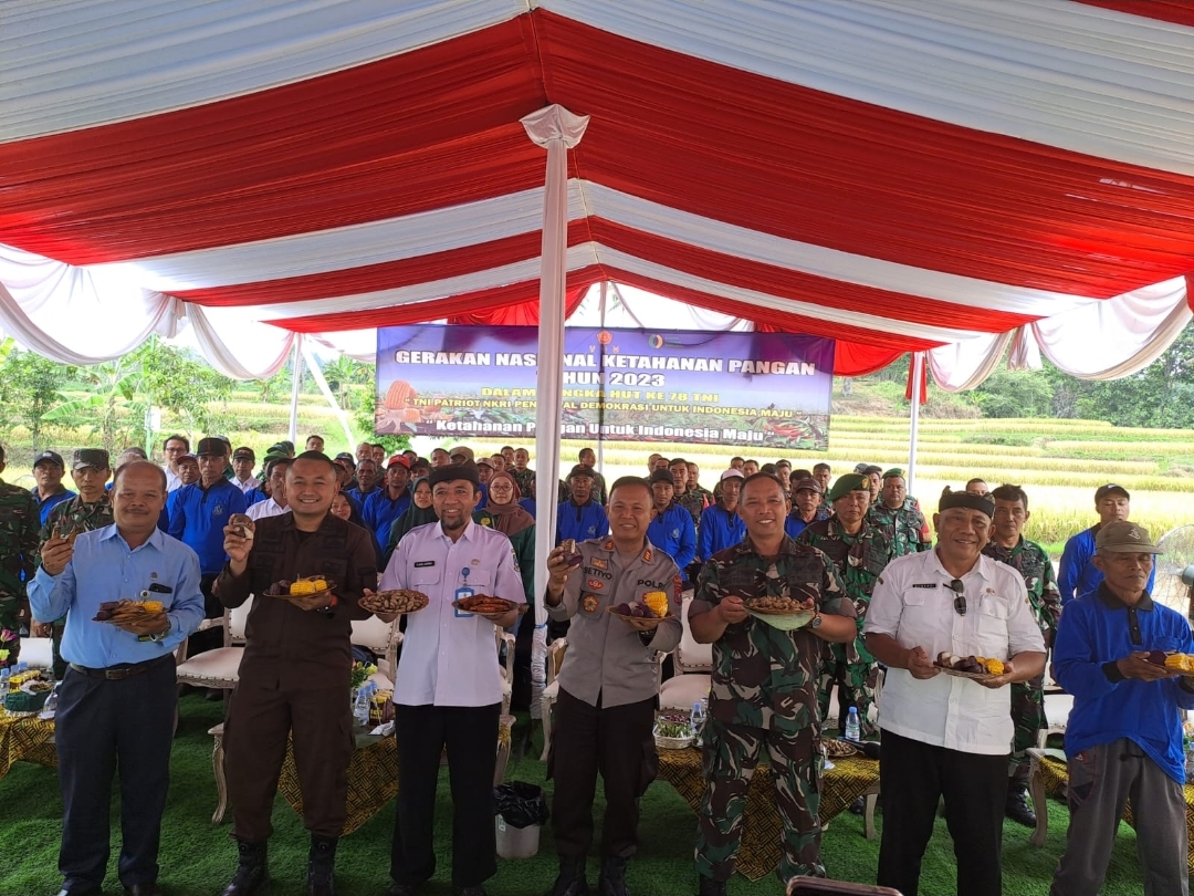 Kodim 0825/Banyuwangi Laksanakan Kegiatan Gerakan Nasional Ketahanan Pangan Tahun 2023