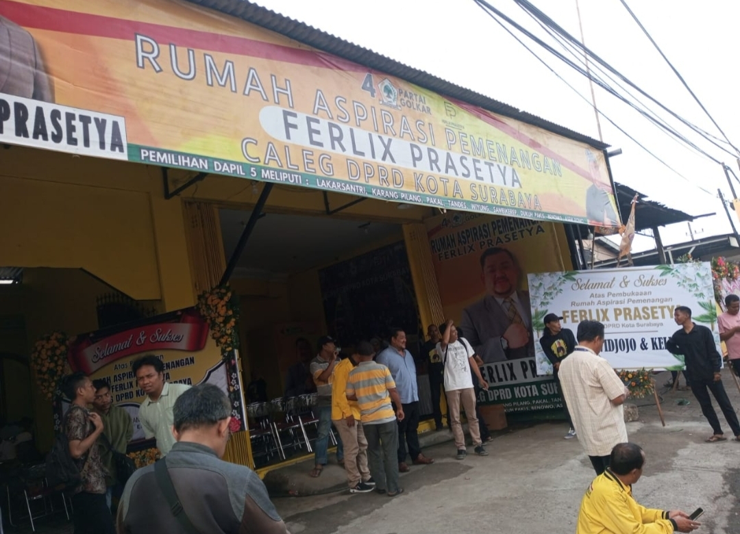 Rumah Aspirasi Pemenangan Ferlix Bakal Katrol Suara Golkar