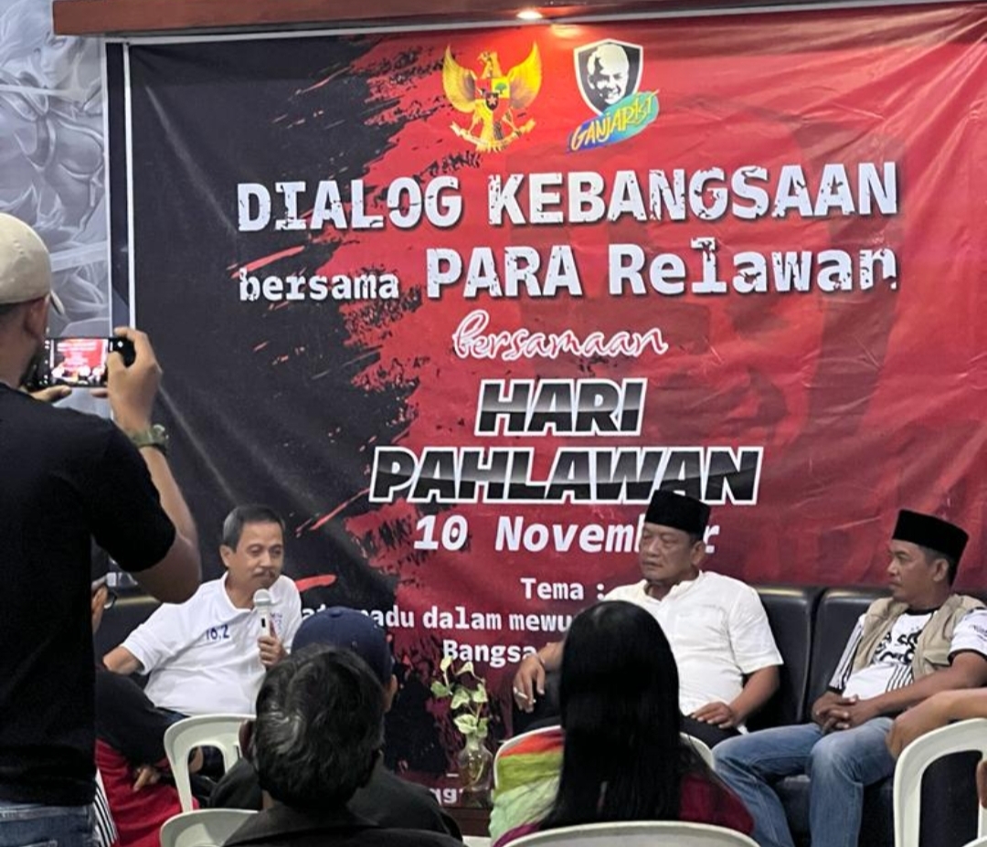Dialog Kebangsaan Relawan Ganjar Pranowo untuk Kemenangan Pilpres 2024