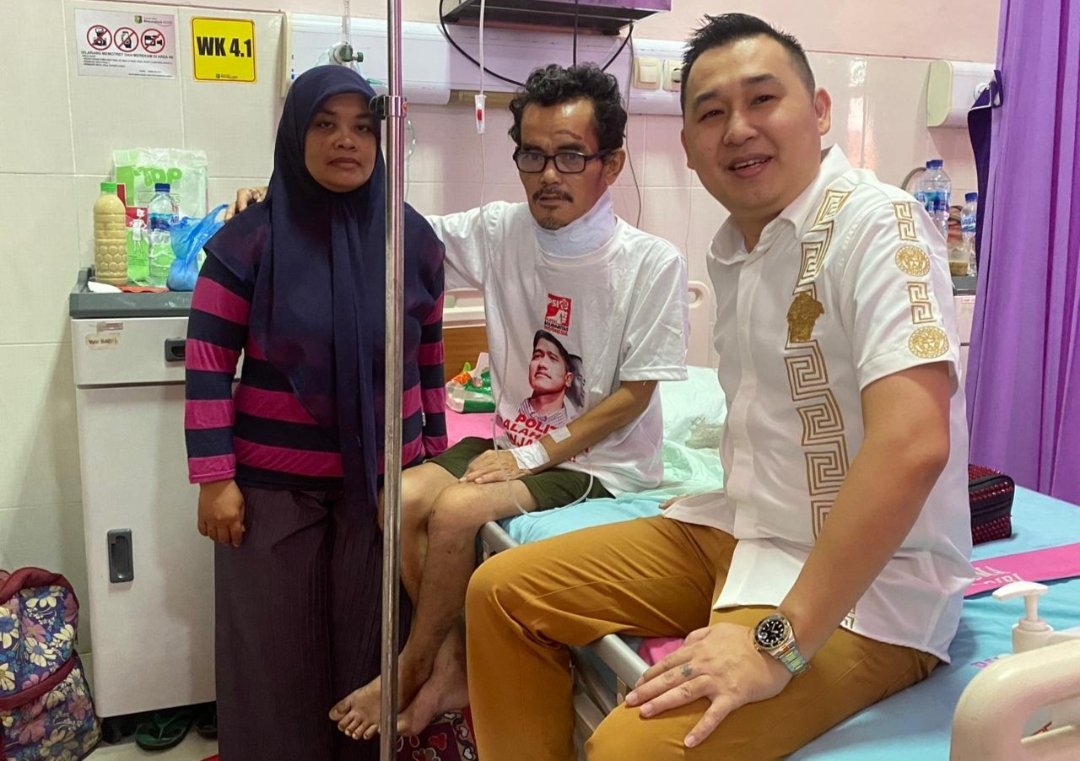 Viral di Media Sosial, Kaesang Pangarep Beri Perhatian Pengamen Kediri Derita Kanker Lidah