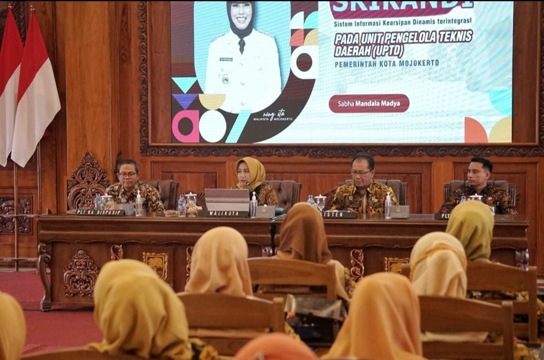 Tertibkan Kearsipan Digital, Pemkot Mojokerto Gelar Bimtek Aplikasi SRIKANDI
