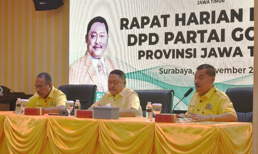 Bapilu DPD Golkar Jatim Segera Revitalisasi Pengurus